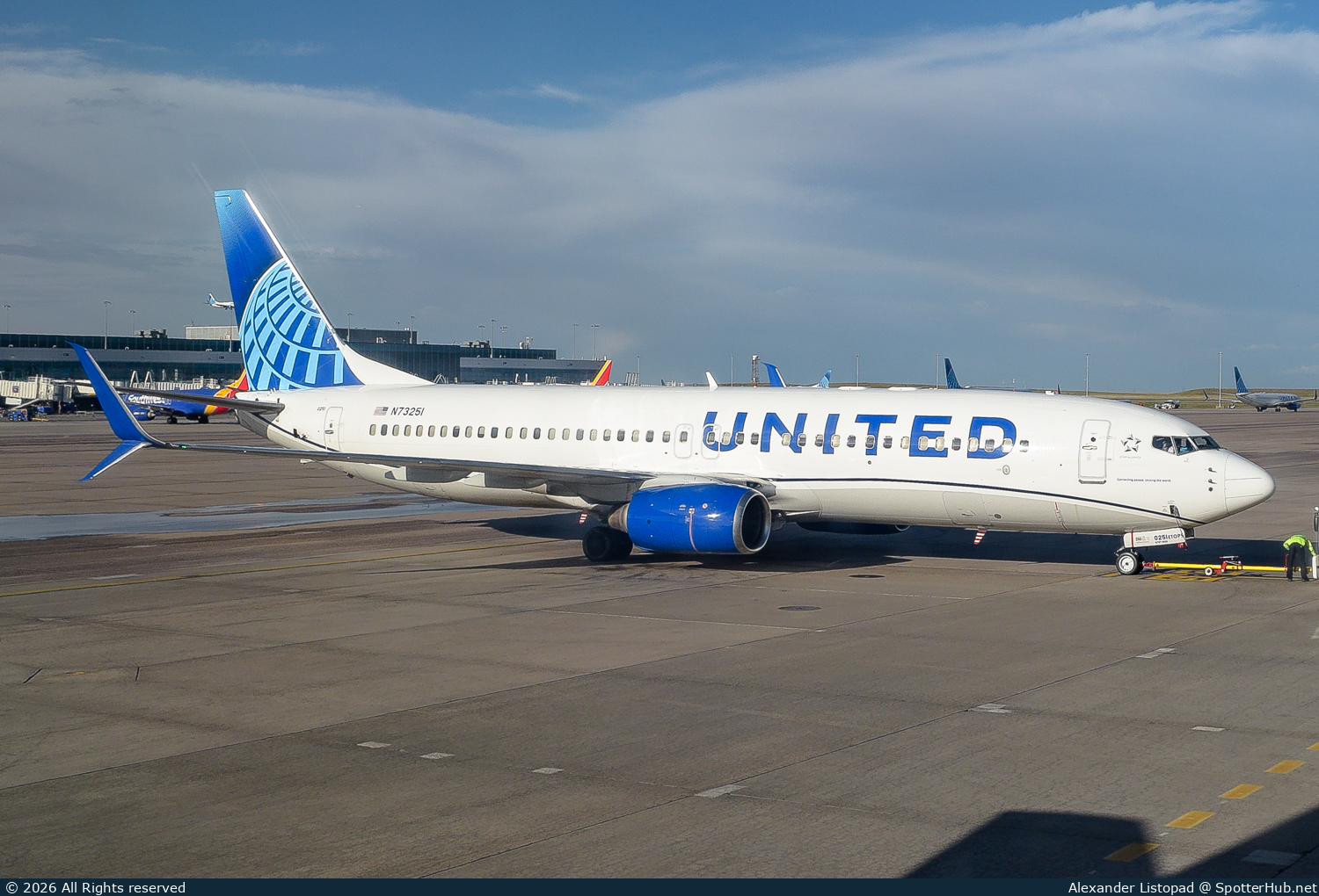 Photo of N73251 - Boeing 737-824 operated by United Airlines