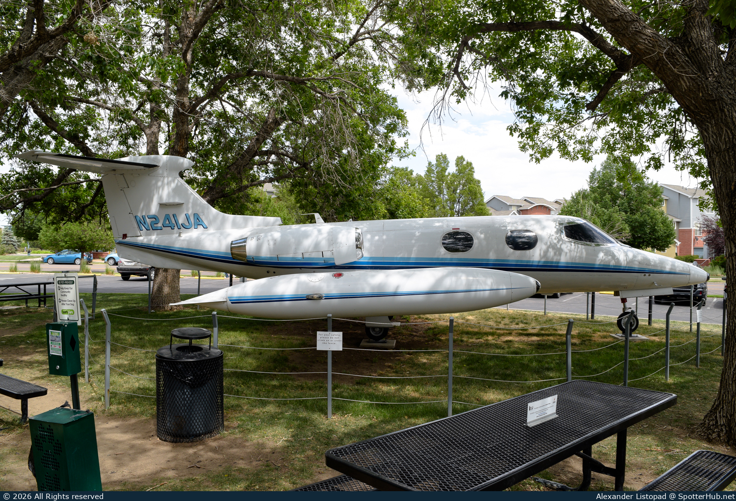 Photo of N241JA - Bombardier Learjet 24 operated by Wings over the Rockies Air & Space Museum