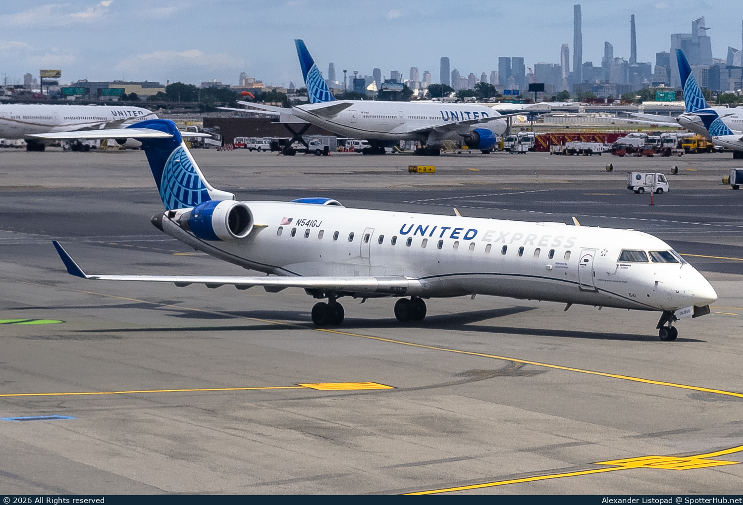Photo of N541GJ - Bombardier CRJ-550 operated by United Express (opb GoJet Airlines)