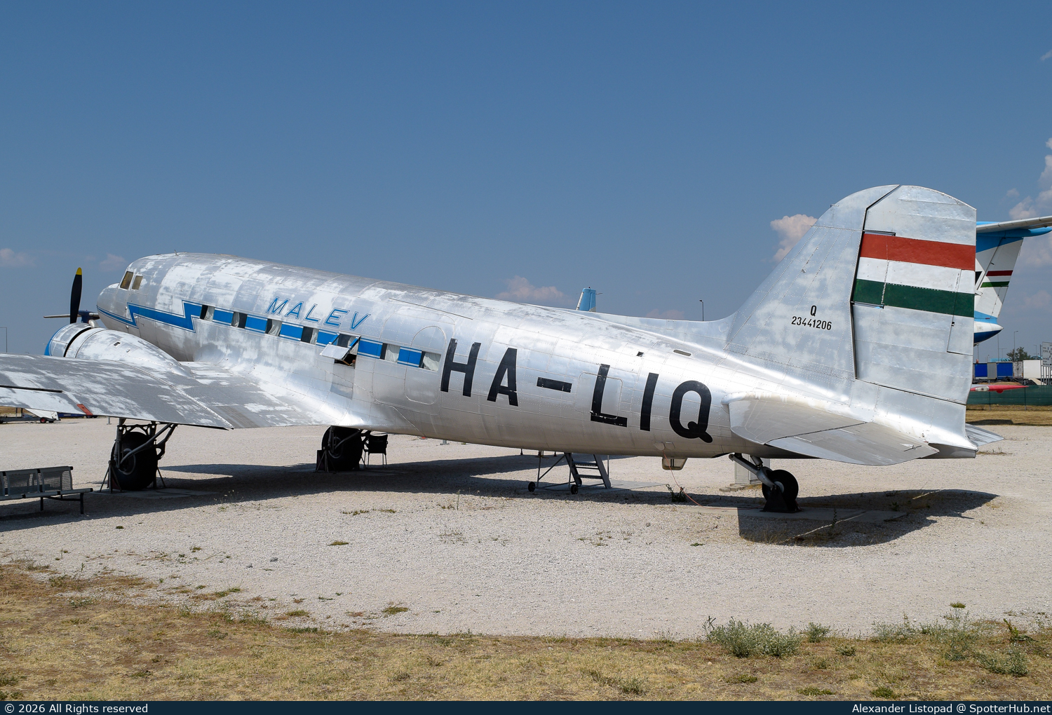 Photo of HA-LIQ - Lisunov Li-2T [Douglas DC-3] operated by Malév Hungarian Airlines