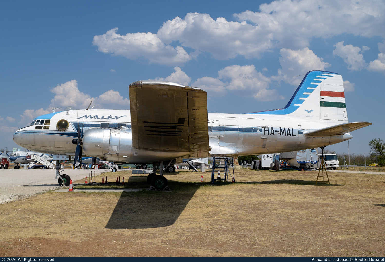 Photo of HA-MAL - Ilyushin Il-14T operated by Malév Hungarian Airlines