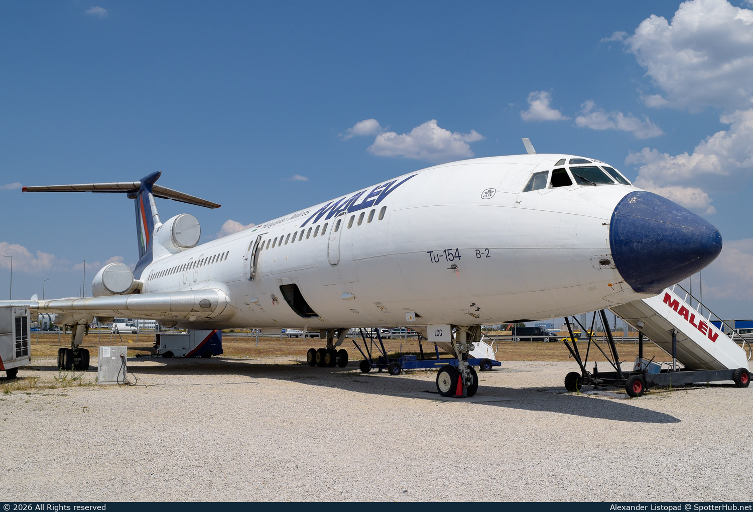 Photo of HA-LCG - Tupolev Tu-154B-2 operated by Malév Hungarian Airlines