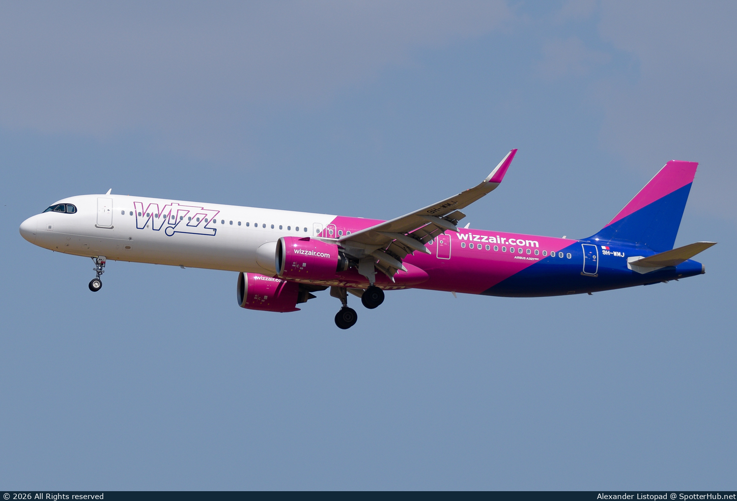 Photo of 9H-WMJ - Airbus A321-271NX operated by Wizz Air Malta
