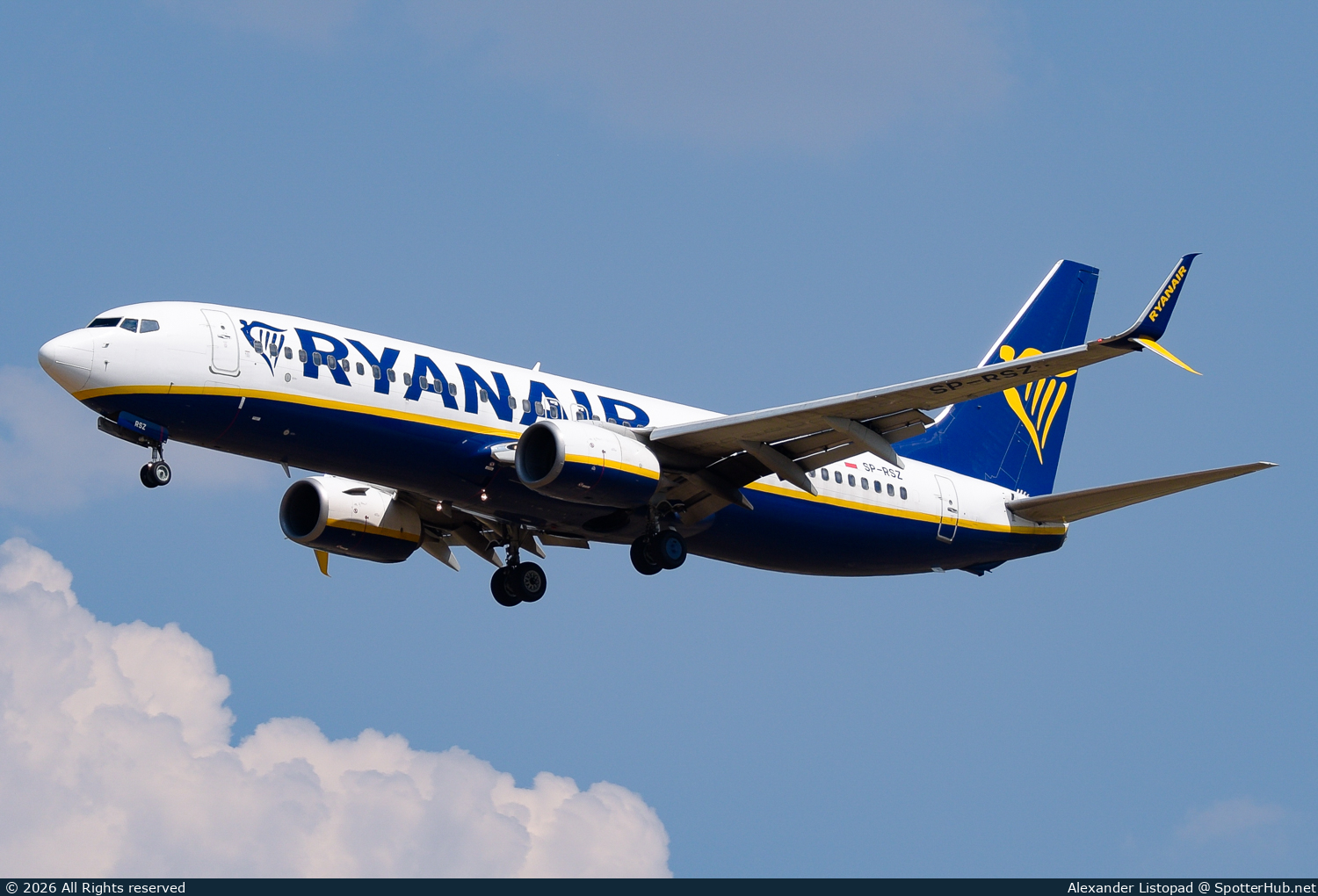 Photo of SP-RSZ - Boeing 737-8AS operated by Ryanair (opb Buzz)