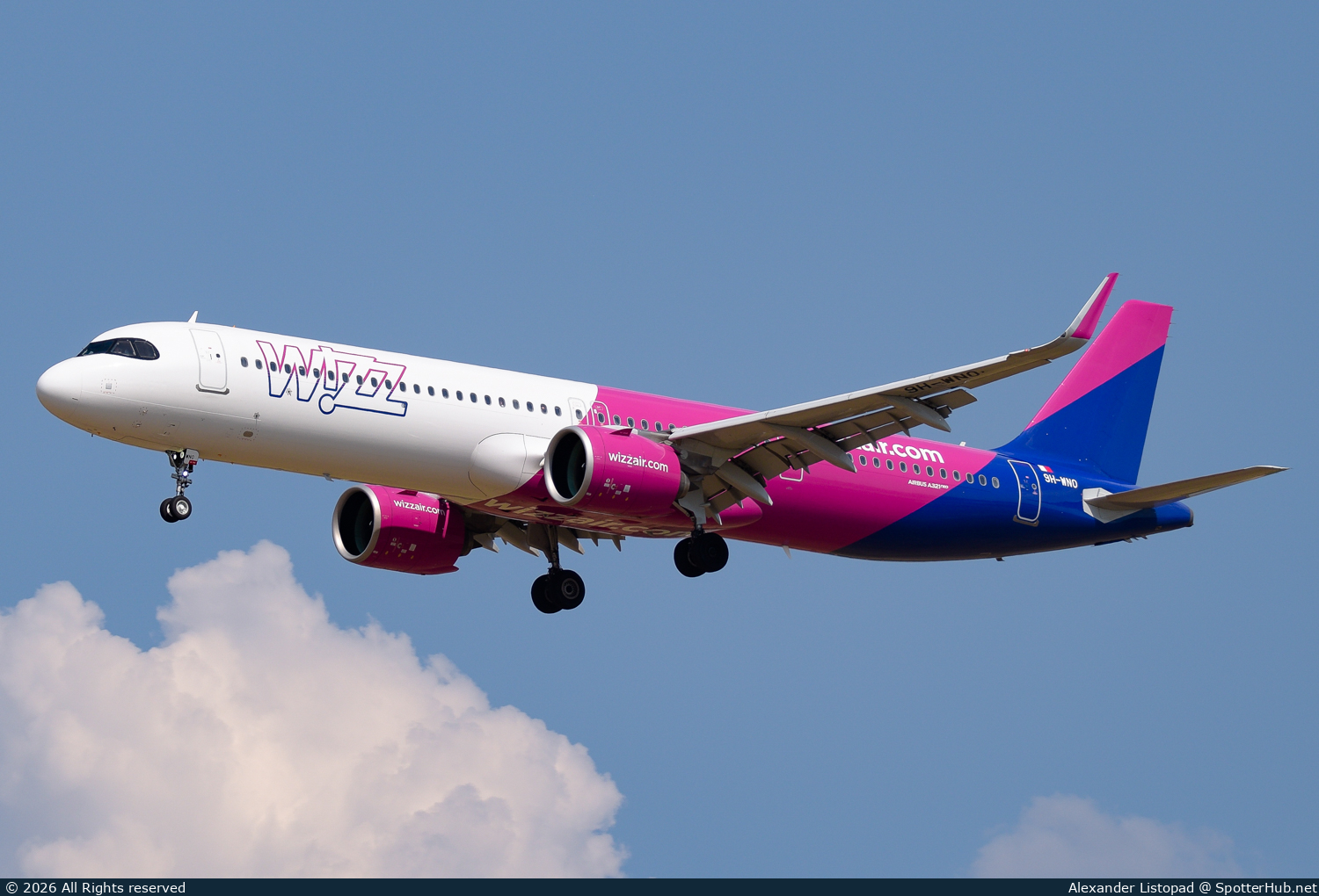 Photo of 9H-WNO - Airbus A321-271NX operated by Wizz Air Malta
