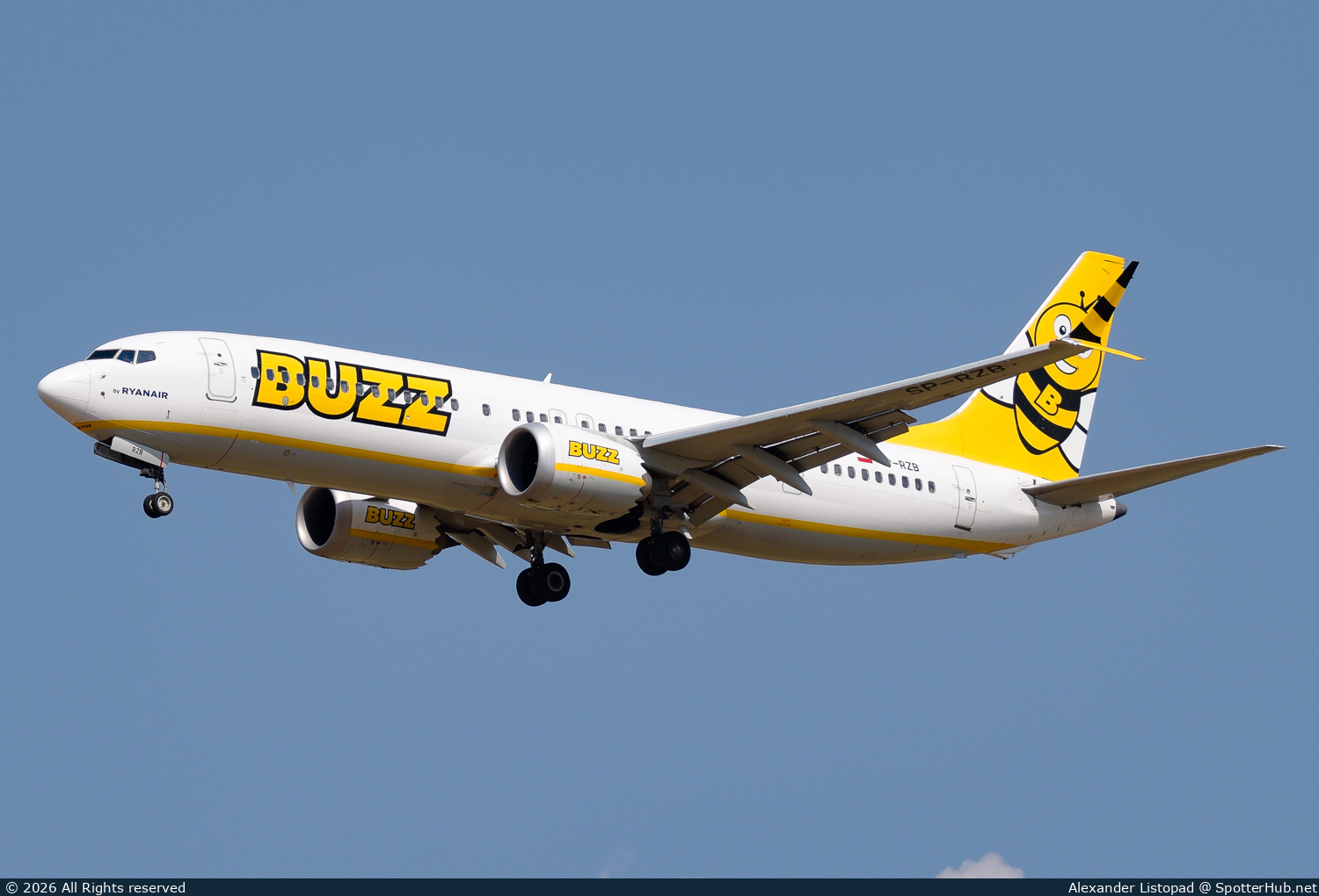 Photo of SP-RZB - Boeing 737 MAX 8-200 operated by Buzz