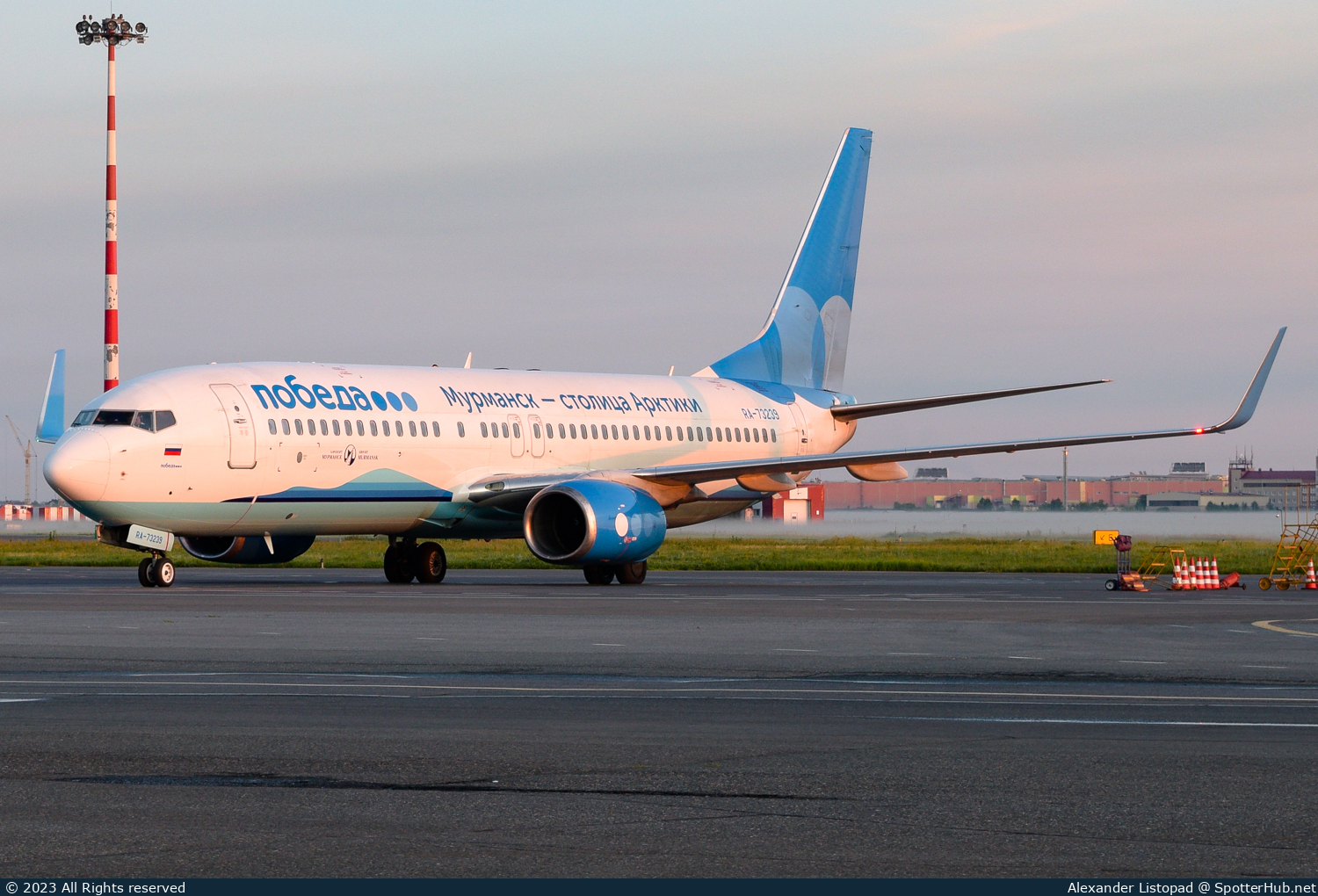 Photo of RA-73239 - Boeing 737-8LJ operated by Pobeda