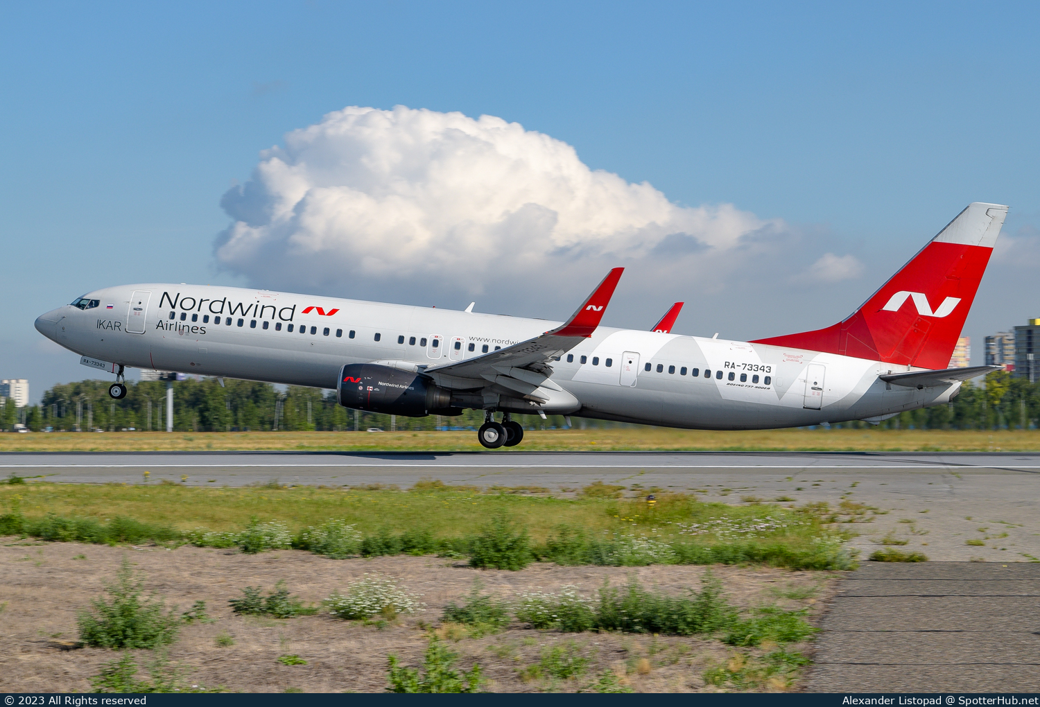 Photo of RA-73343 - Boeing 737-9GP(ER) operated by Ikar Airlines