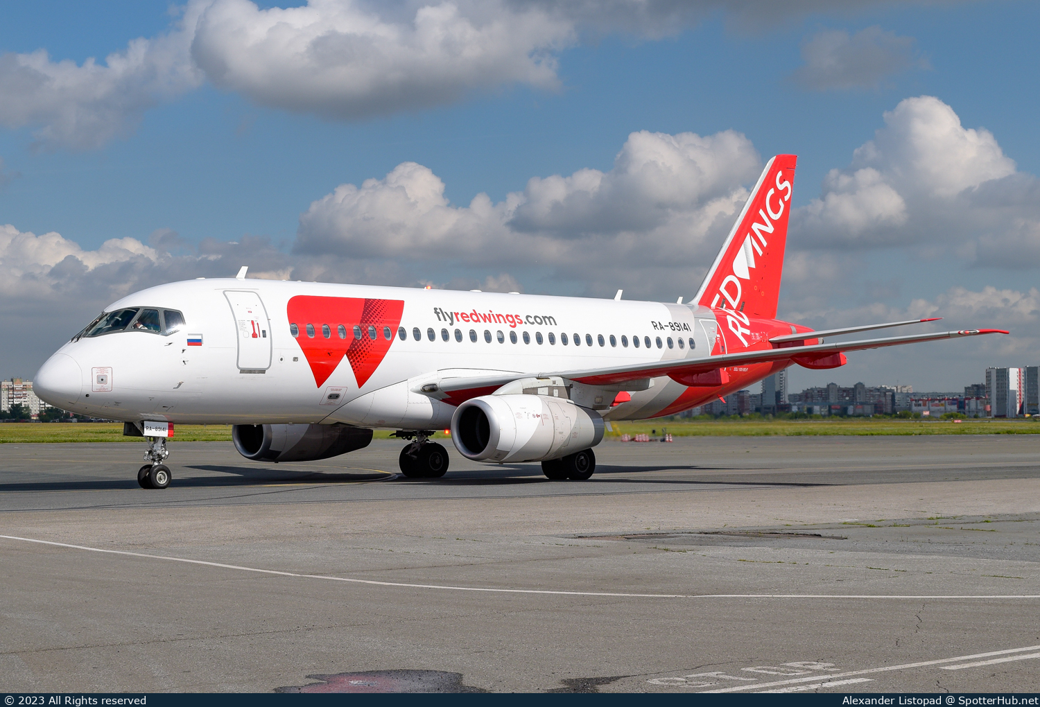 Photo of RA-89141 - Sukhoi Superjet 100-95B operated by Red Wings