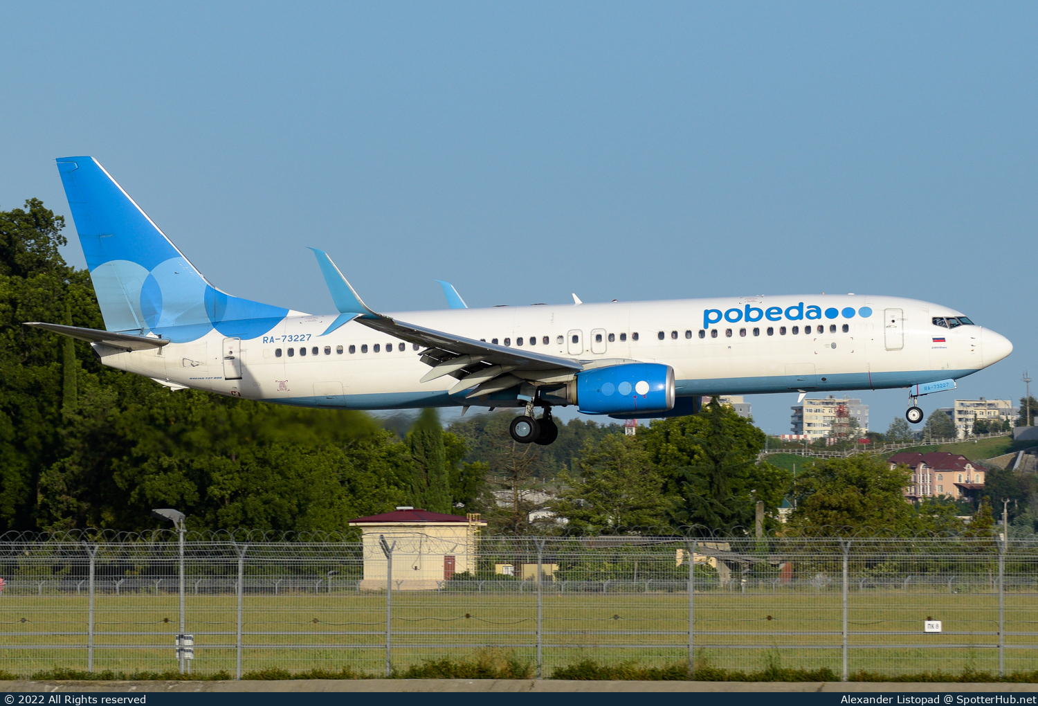Photo of RA-73227 - Boeing 737-8MC operated by Pobeda