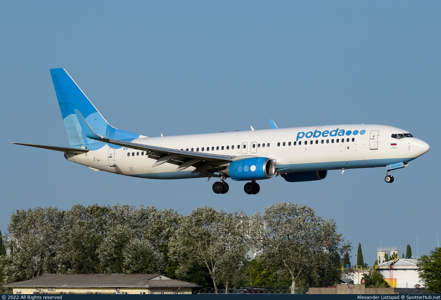 Photo of RA-73236 - Boeing 737-8LJ operated by Pobeda