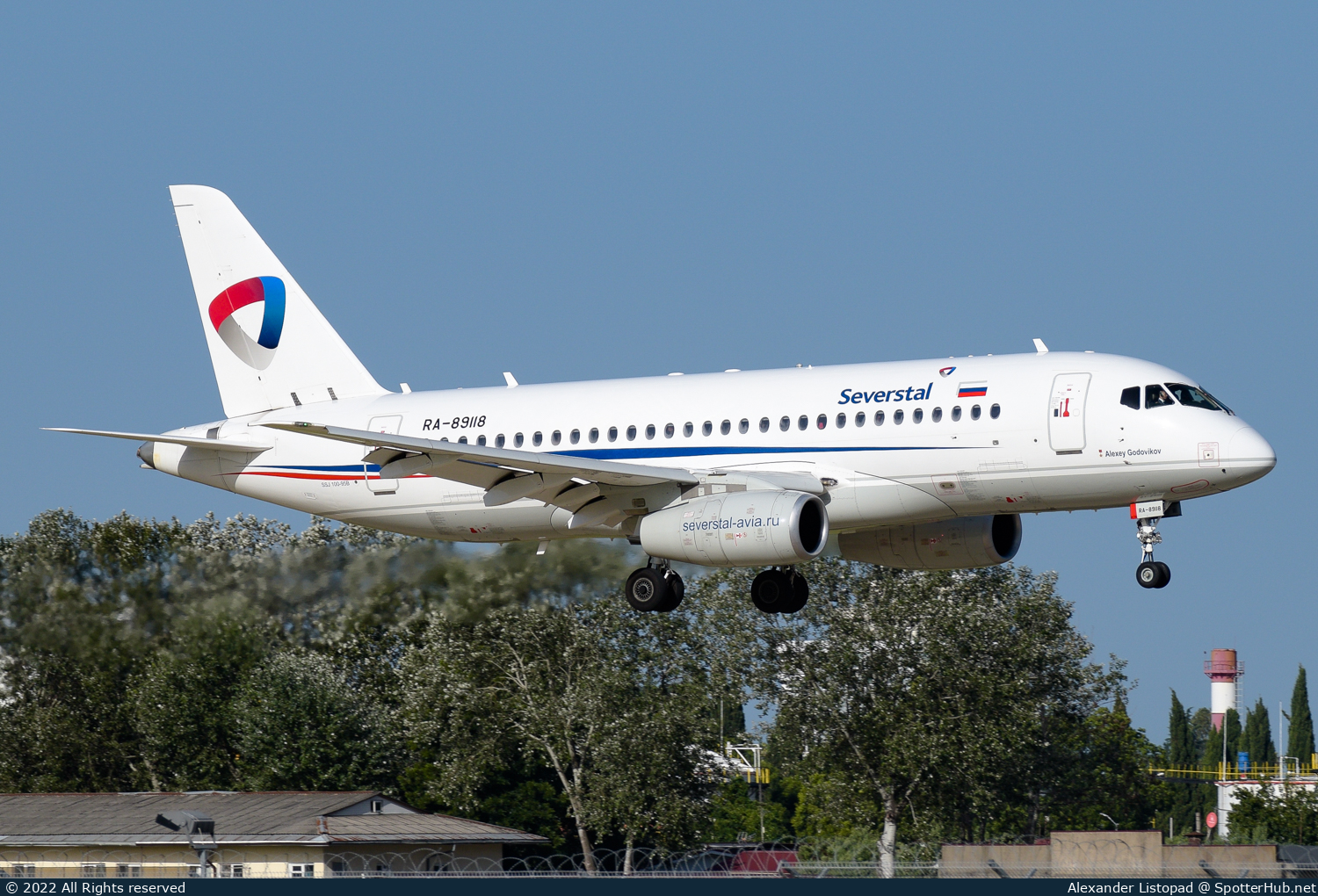 Photo of RA-89118 - Sukhoi Superjet 100-95B operated by Severstal Avia