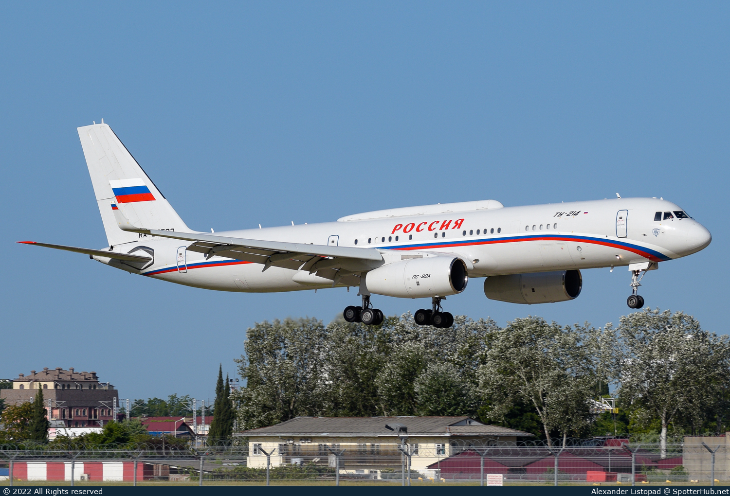 Photo of RA-64522 - Tupolev Tu-214SUS operated by Rossiya Special Flight Detachment