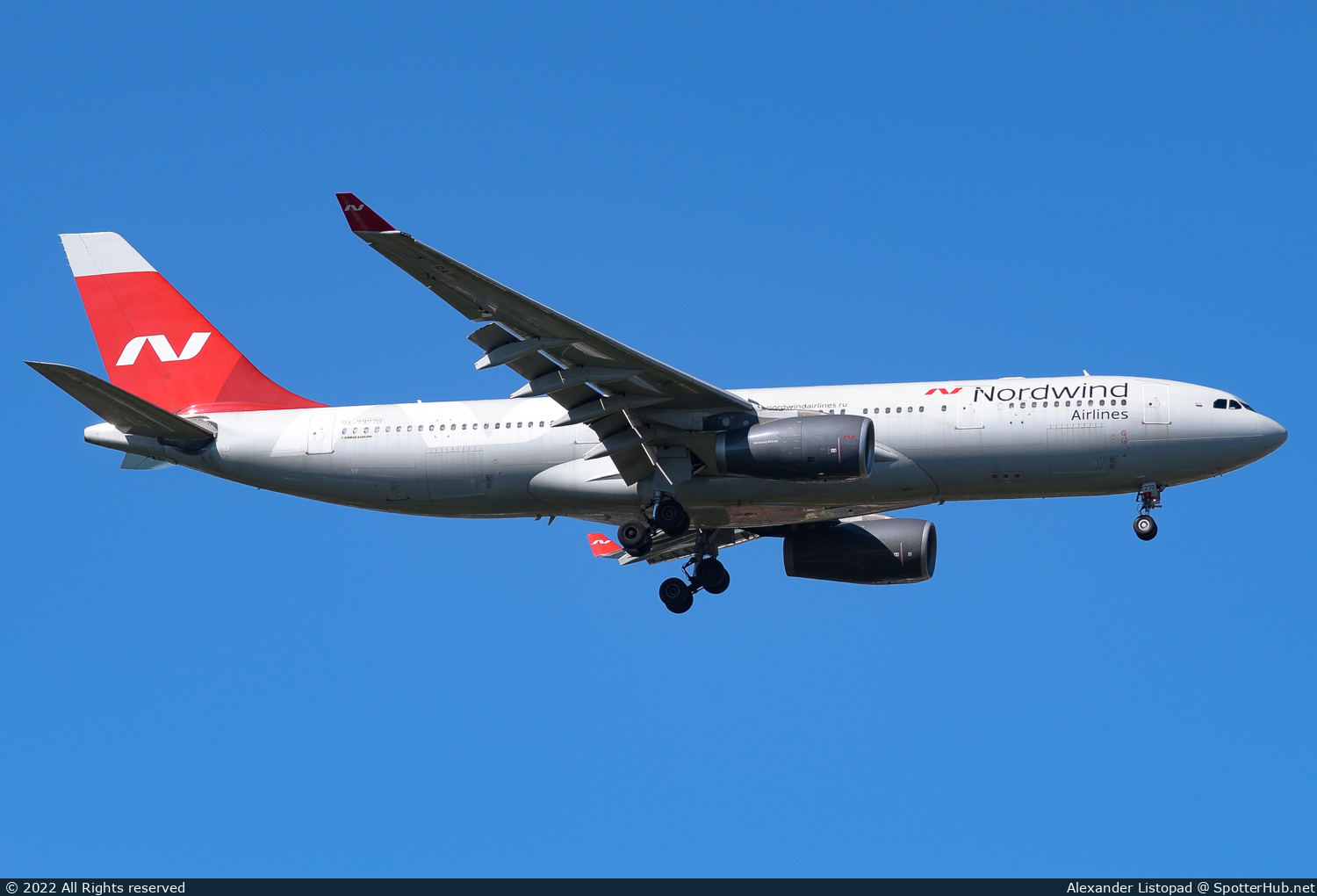Photo of RA-73270 - Airbus A330-243 operated by Nordwind Airlines