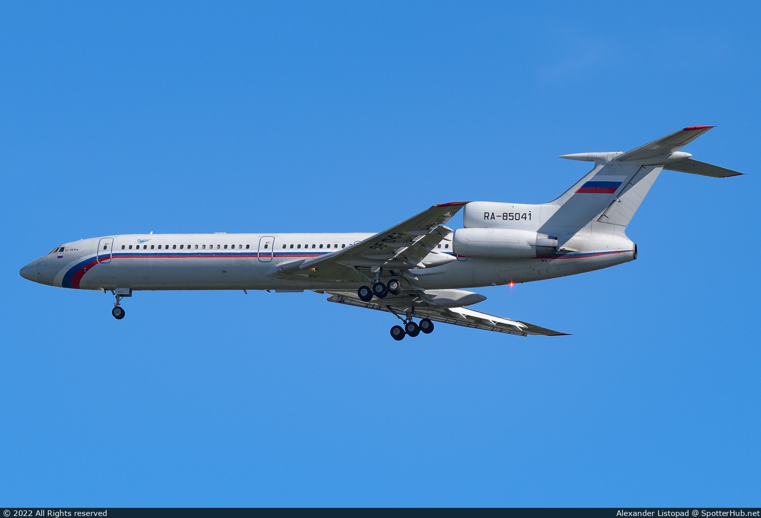 Photo of RA-85041 - Tupolev Tu-154M operated by Russian Air Force