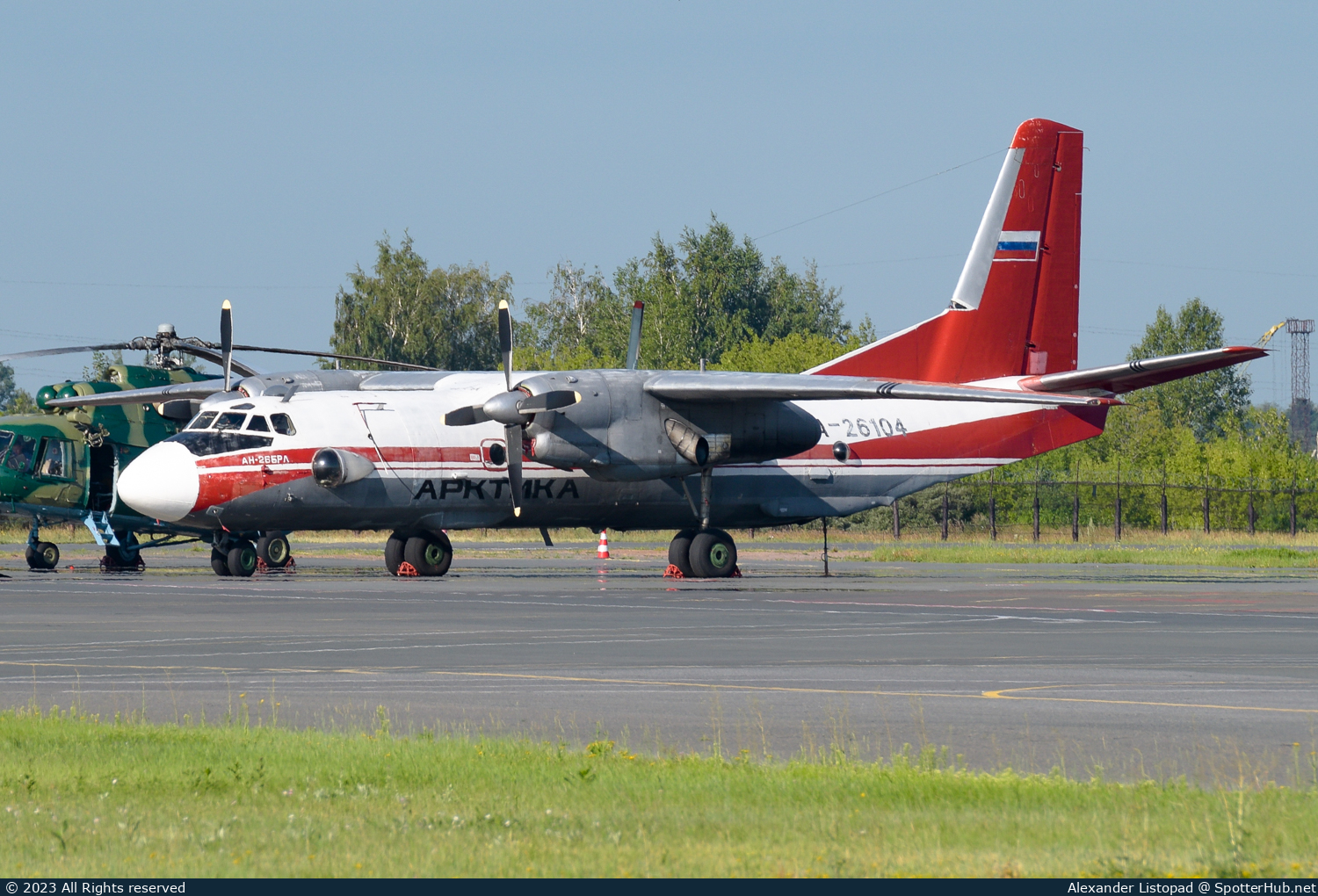 Photo of RA-26104 - Antonov An-26BRL operated by Sev-Avia