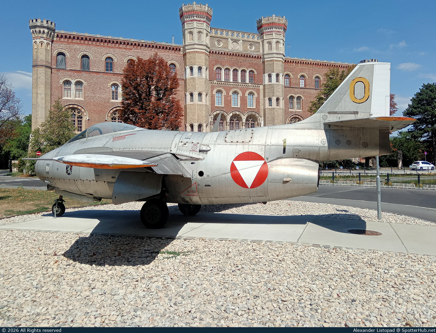 Photo of 29566 - Saab J 29F Tunnan operated by Austrian Air Force