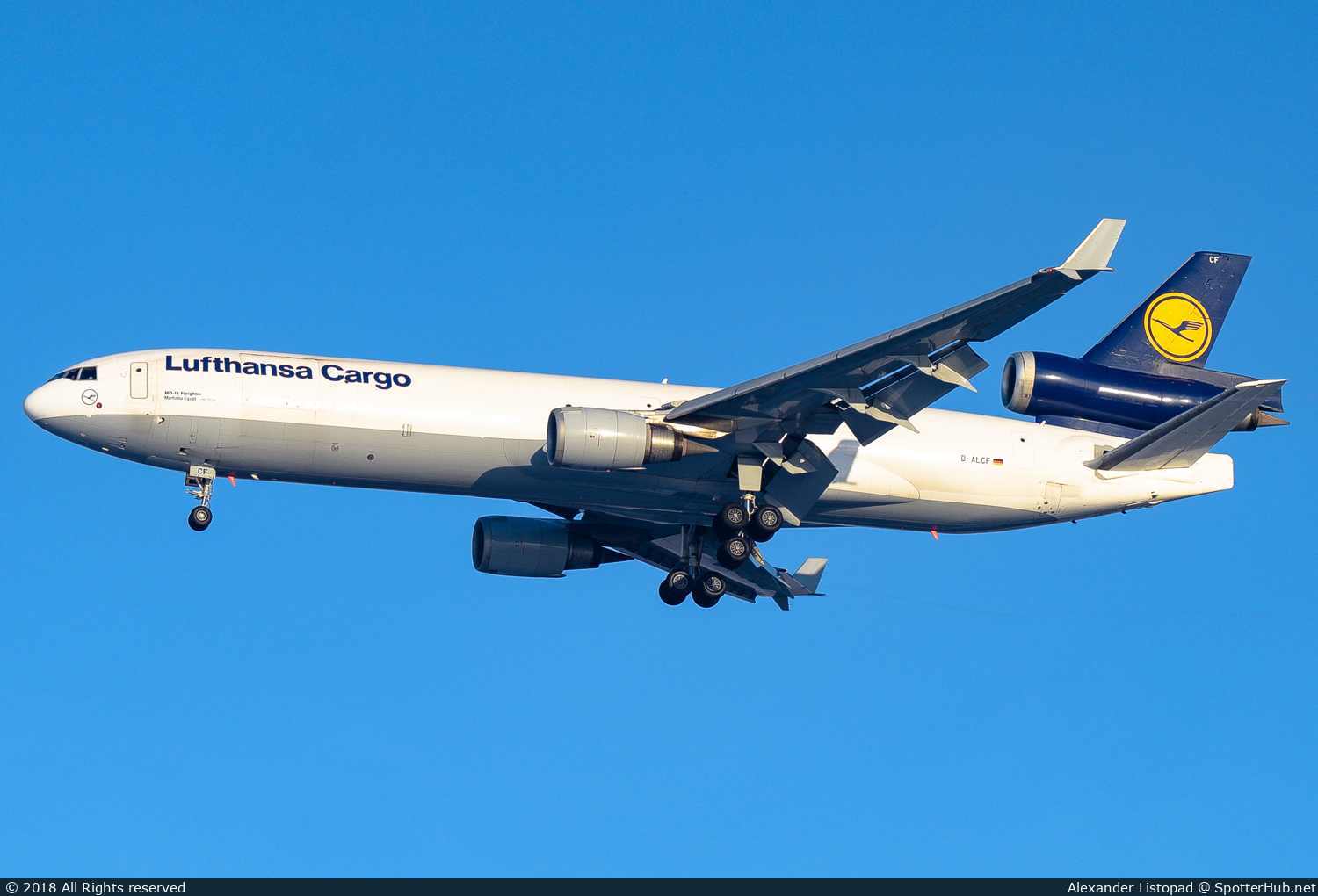 Photo of D-ALCF - McDonnell Douglas MD-11(F) operated by Lufthansa Cargo