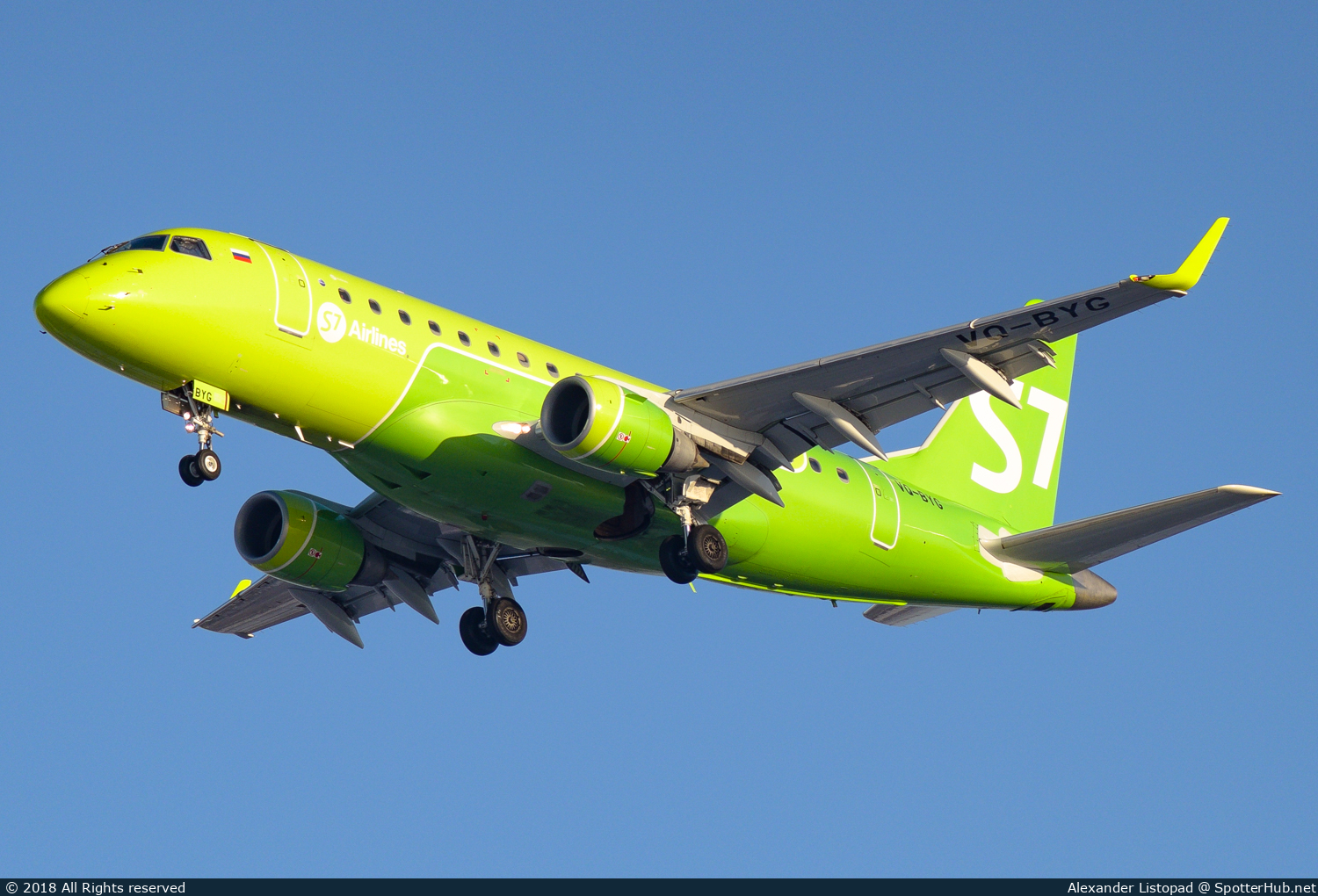 Photo of VQ-BYG - Embraer ERJ-170LR operated by S7 Airlines