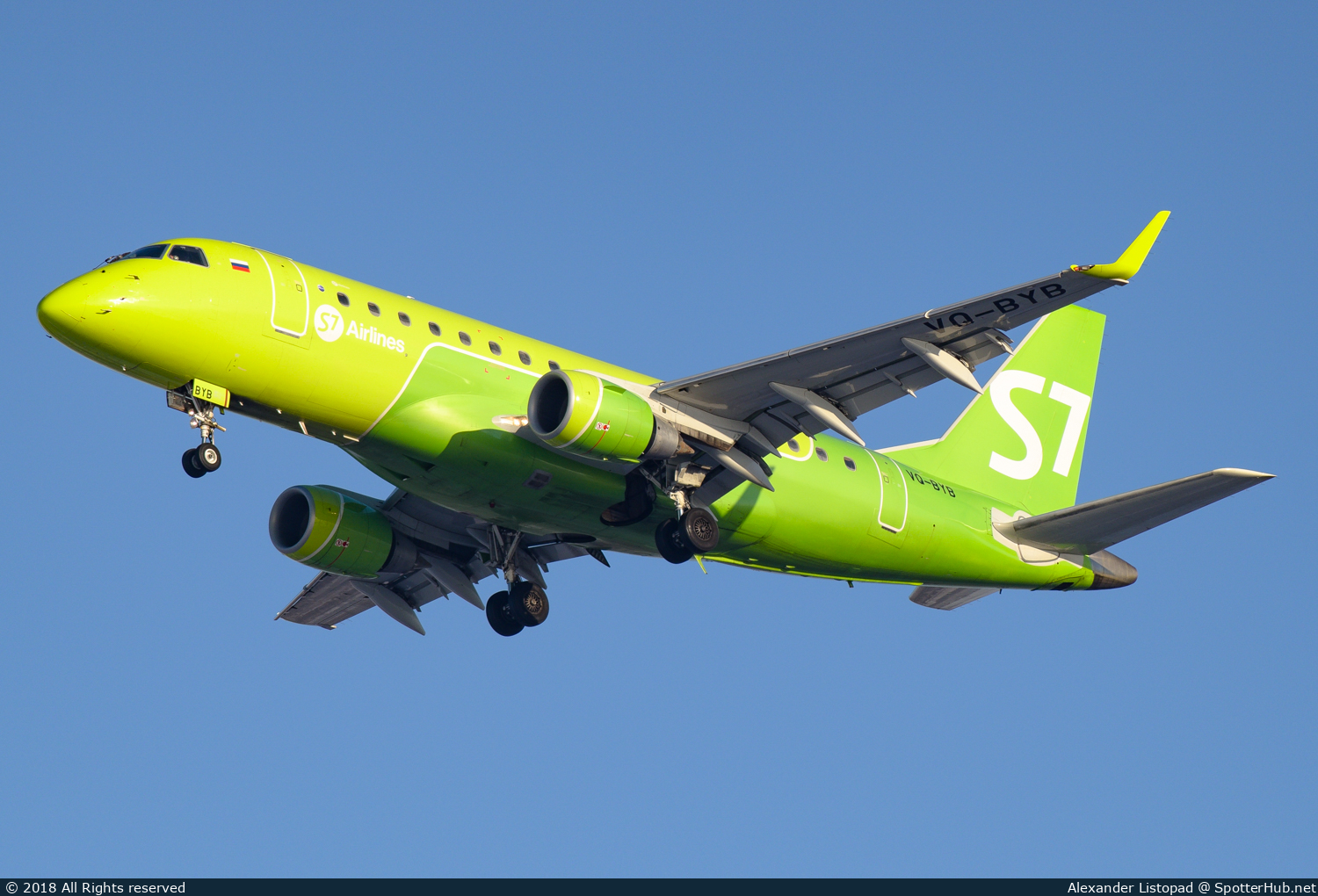 Photo of VQ-BYB - Embraer ERJ-170LR operated by S7 Airlines