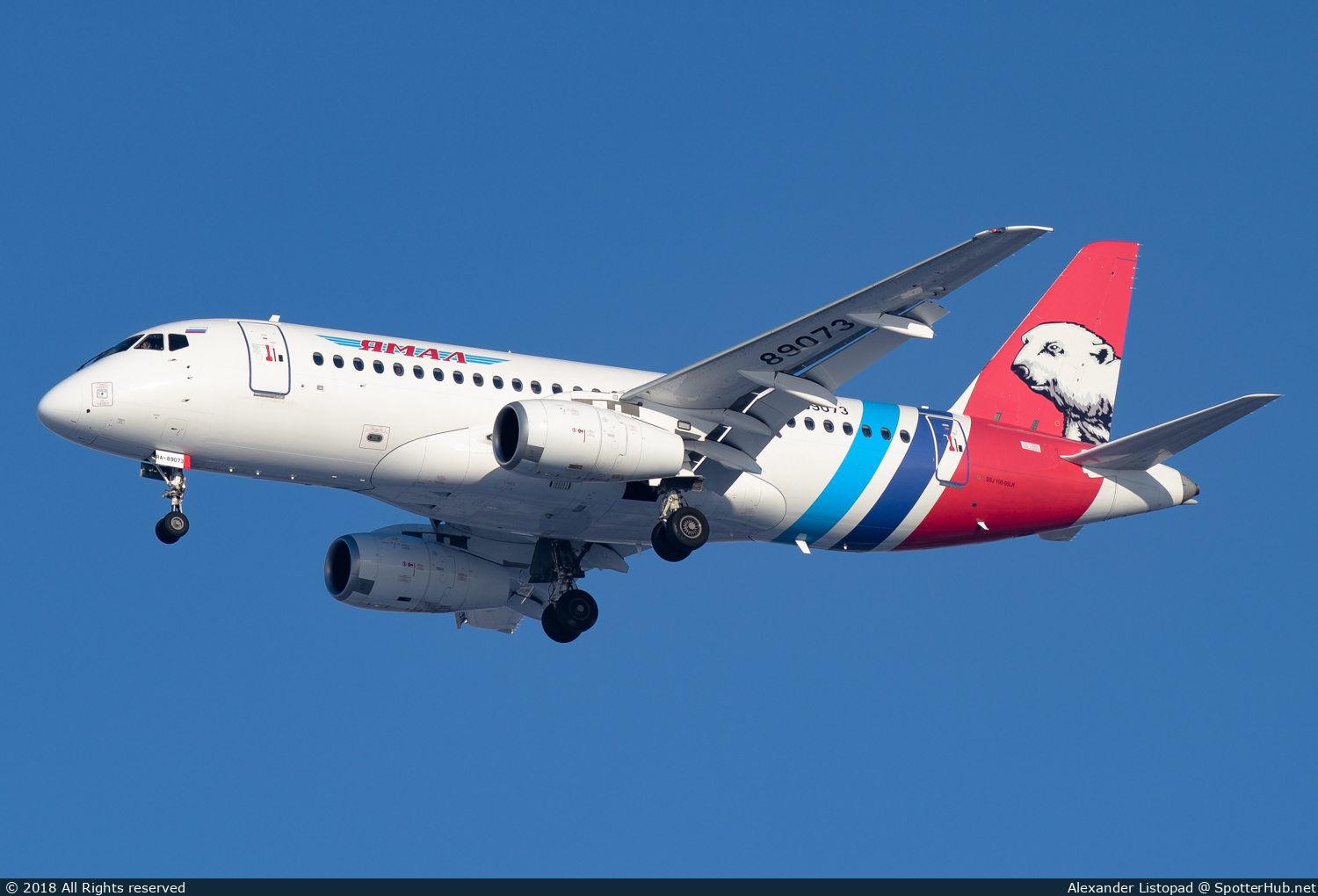 Photo of RA-89073 - Sukhoi Superjet 100-95LR operated by Yamal Airlines