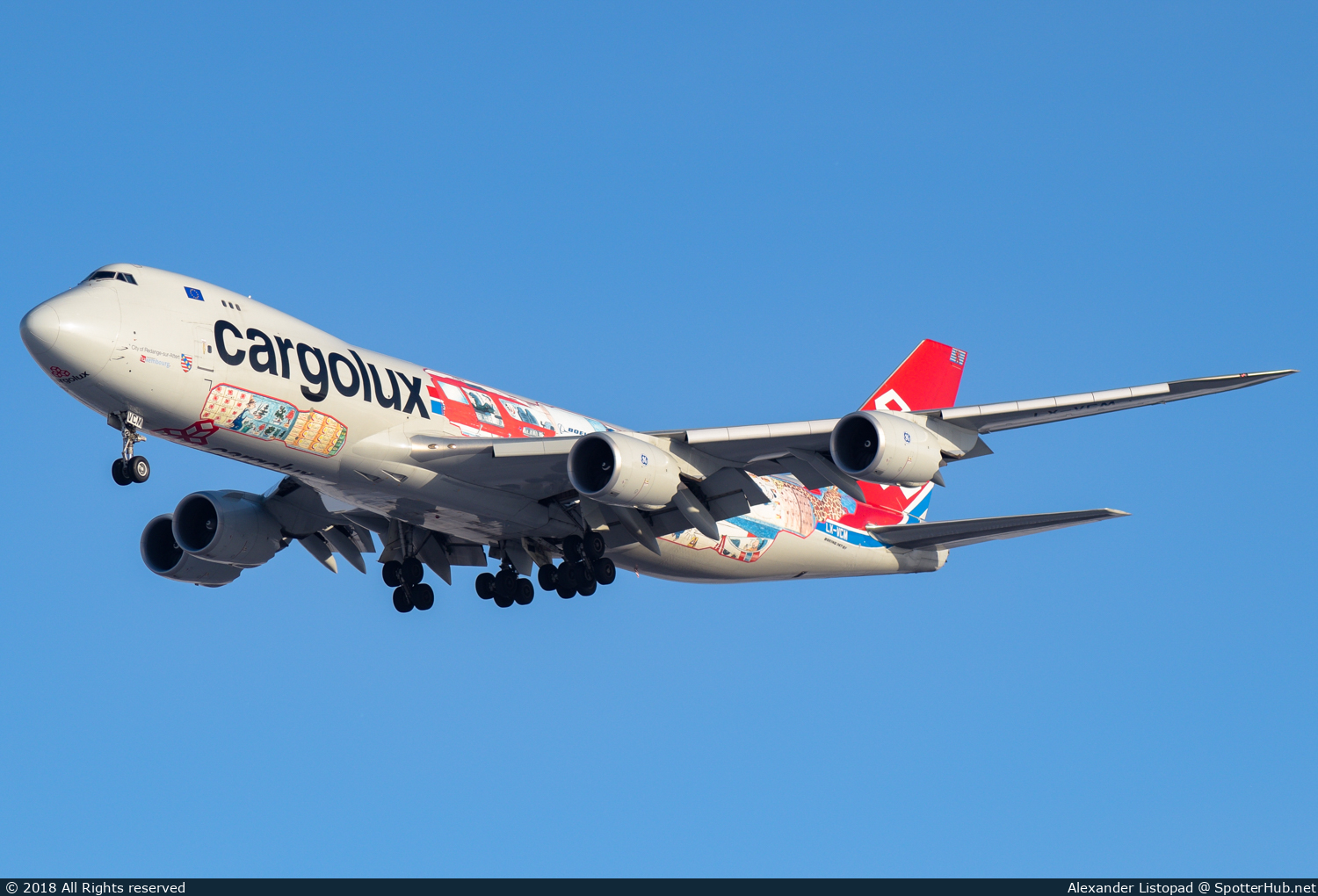Photo of LX-VCM - Boeing 747-8R7F operated by Cargolux