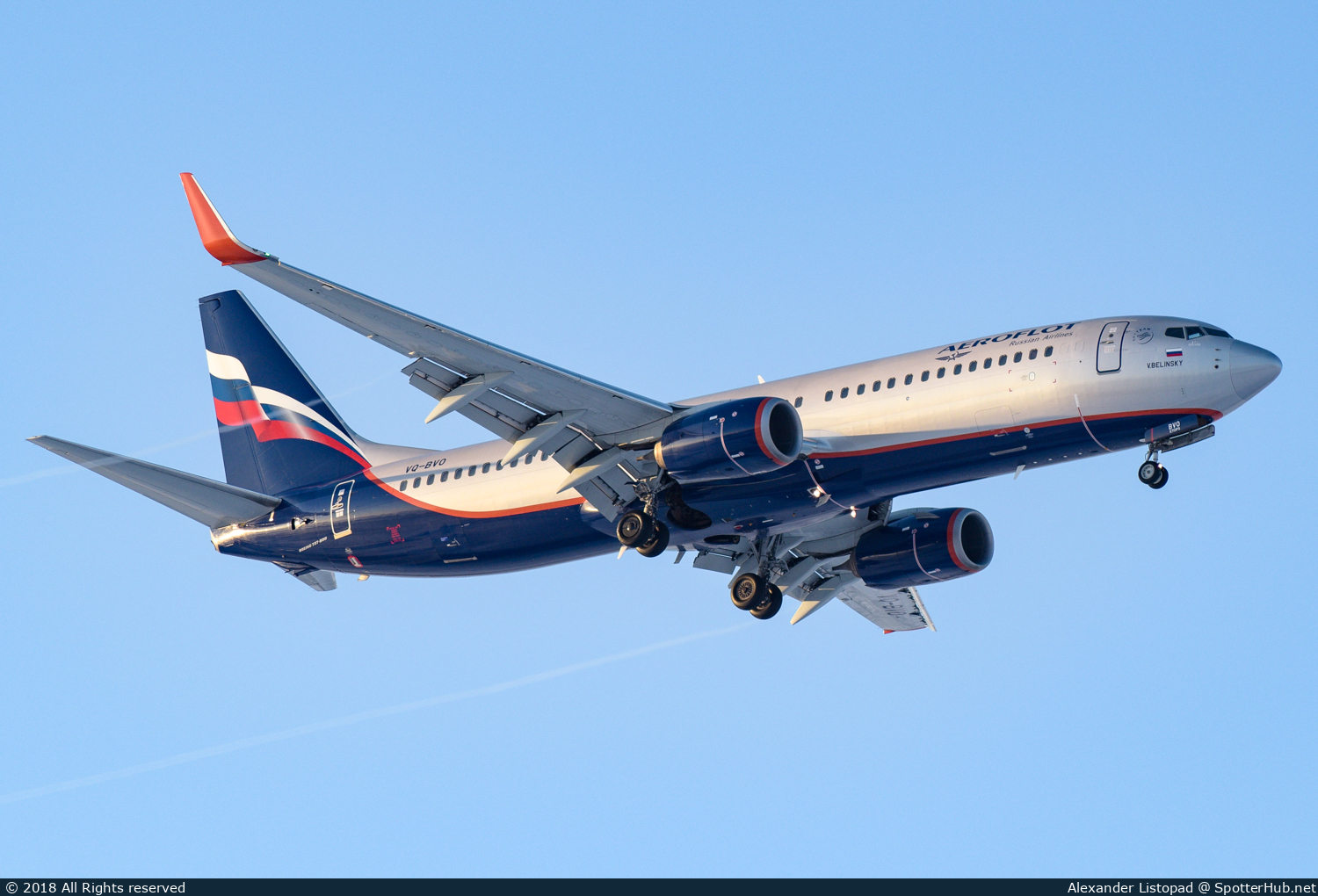 Photo of VQ-BVO - Boeing 737-8LJ operated by Aeroflot