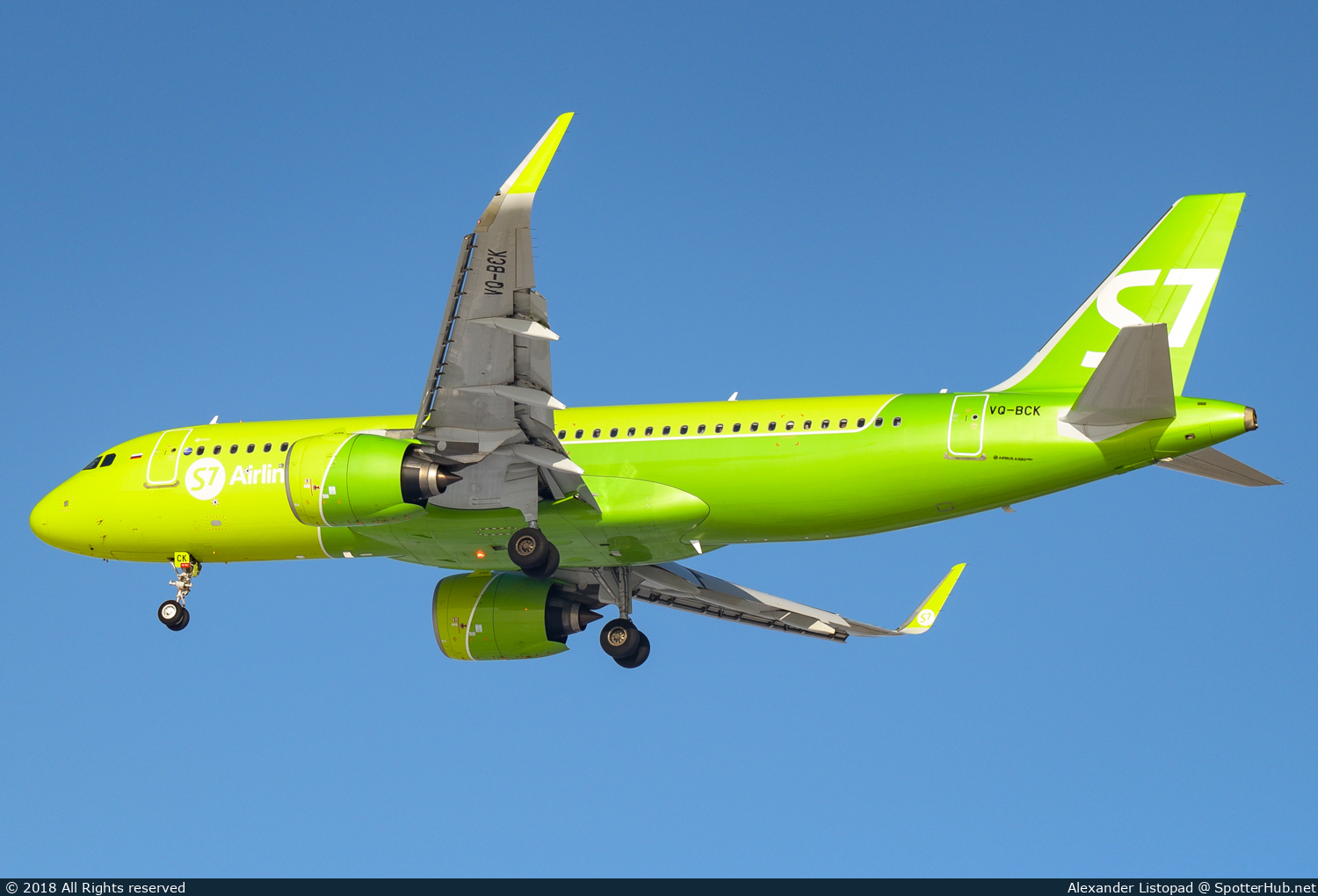 Photo of VQ-BCK - Airbus A320-271N operated by S7 Airlines