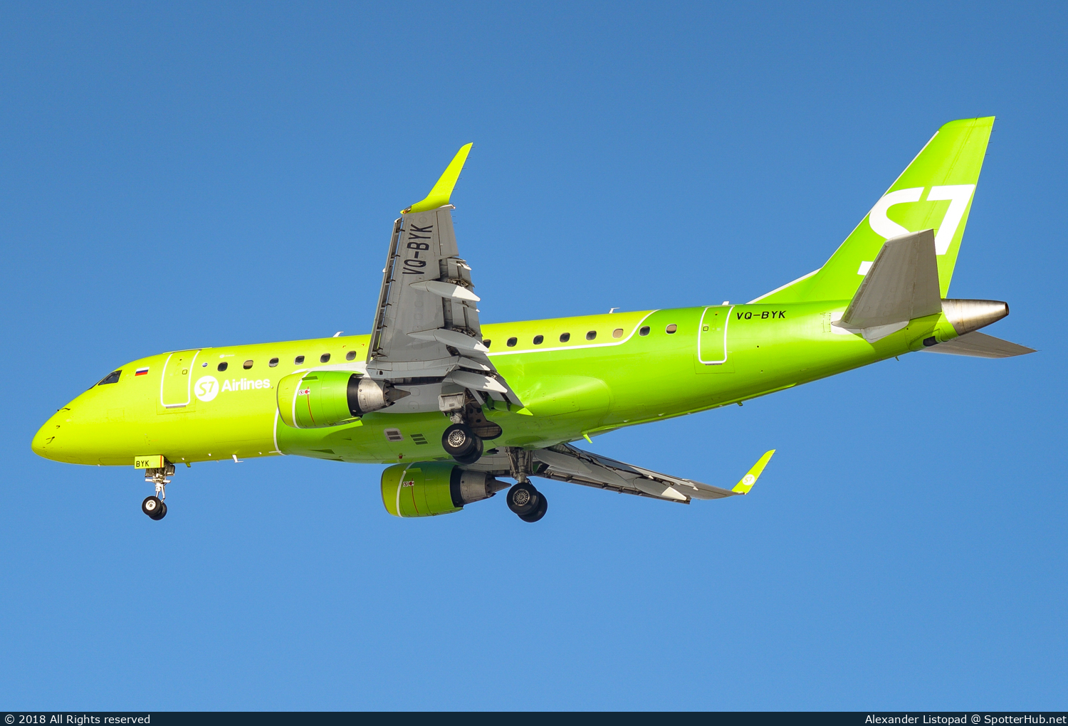 Photo of VQ-BYK - Embraer ERJ-170LR operated by S7 Airlines