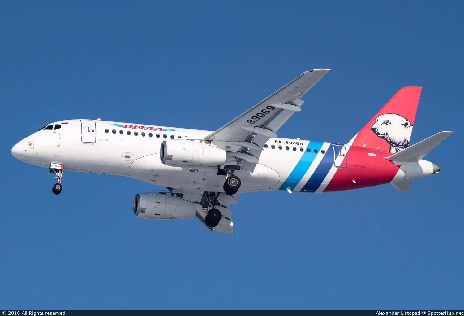 Photo of RA-89069 - Sukhoi Superjet 100-95LR operated by Yamal Airlines