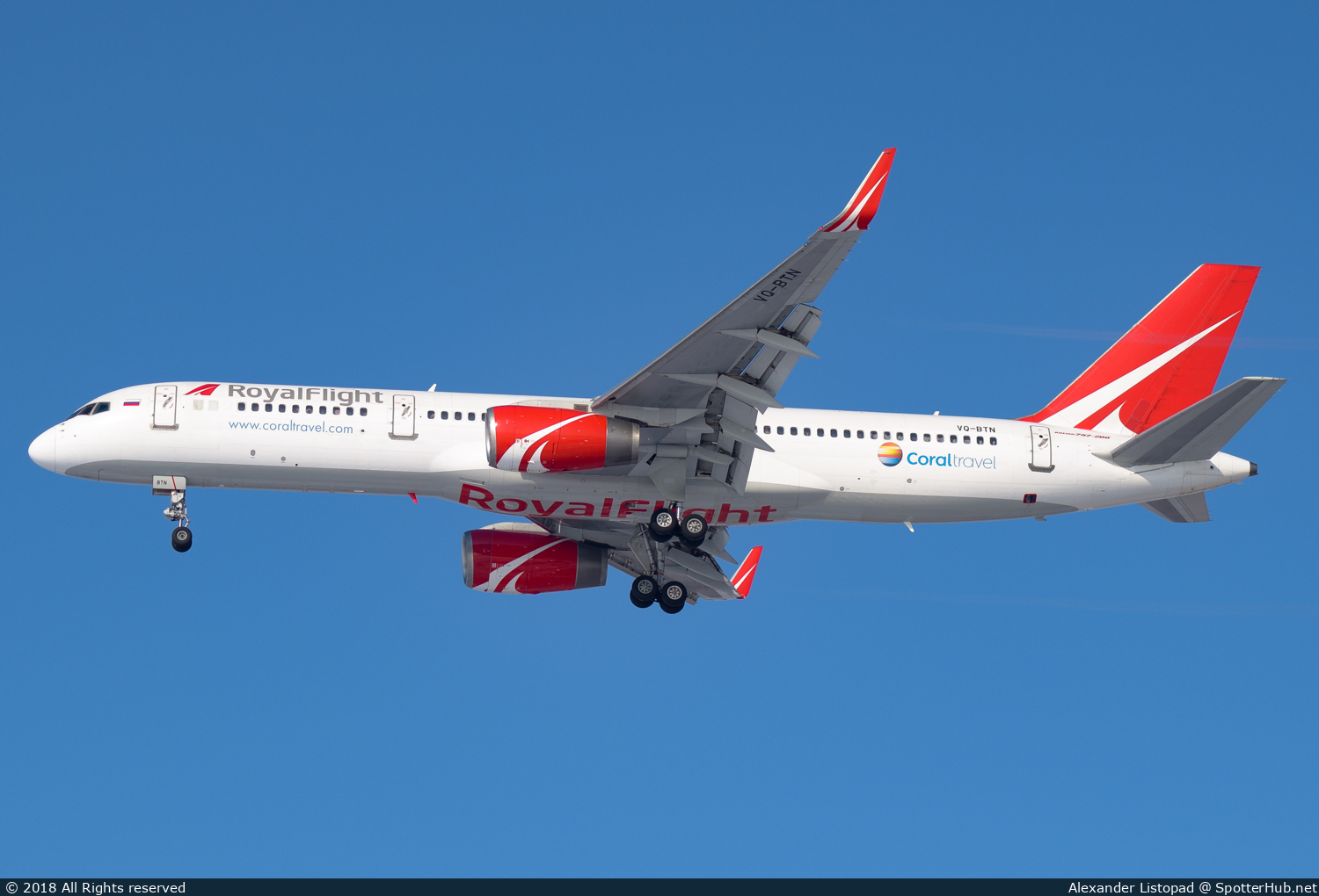 Photo of VQ-BTN - Boeing 757-256 operated by Royal Flight