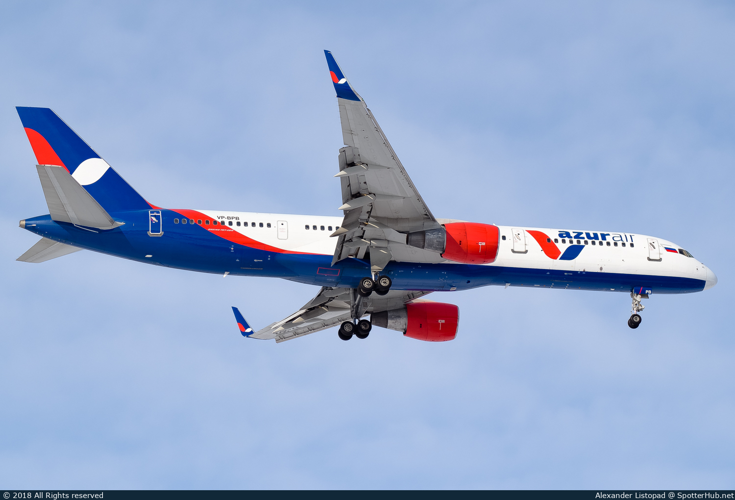 Photo of VP-BPB - Boeing 757-231 operated by Azur Air