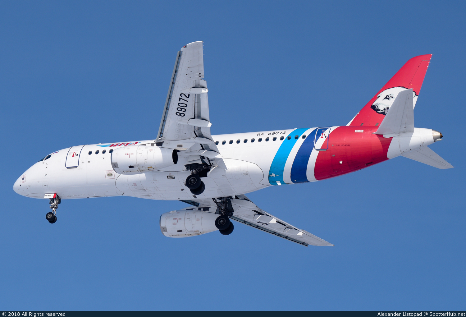 Photo of RA-89072 - Sukhoi Superjet 100-95LR operated by Yamal Airlines