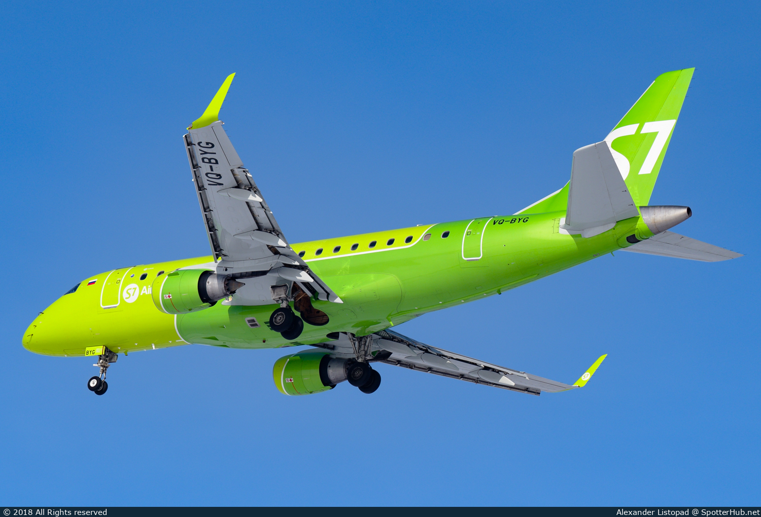 Photo of VQ-BYG - Embraer ERJ-170LR operated by S7 Airlines