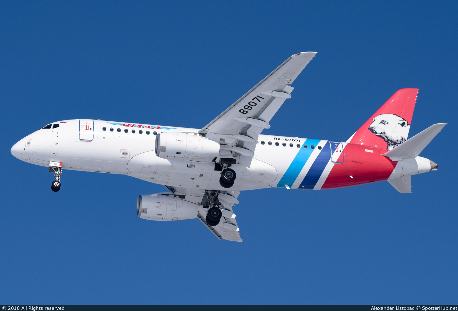 Photo of RA-89071 - Sukhoi Superjet 100-95LR operated by Yamal Airlines