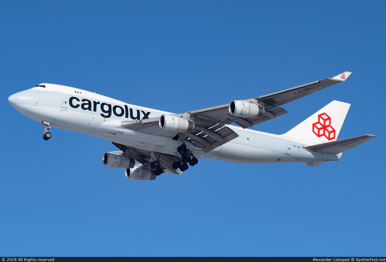 Photo of LX-ICL - Boeing 747-467F operated by Cargolux