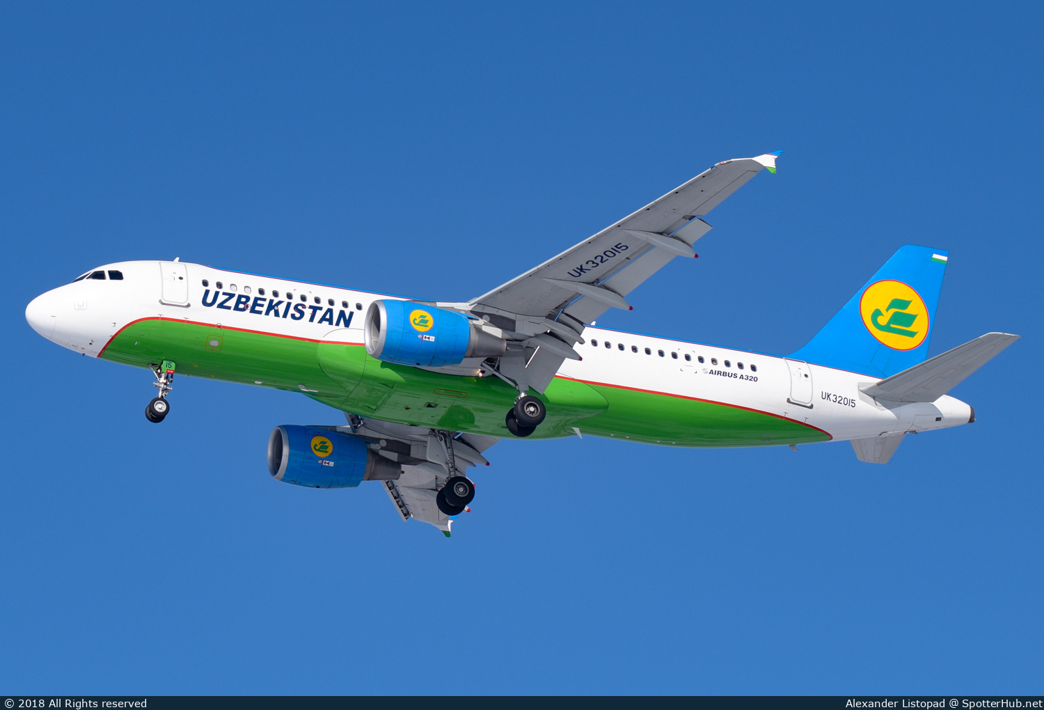 Photo of UK32015 - Airbus A320-214 operated by Uzbekistan Express