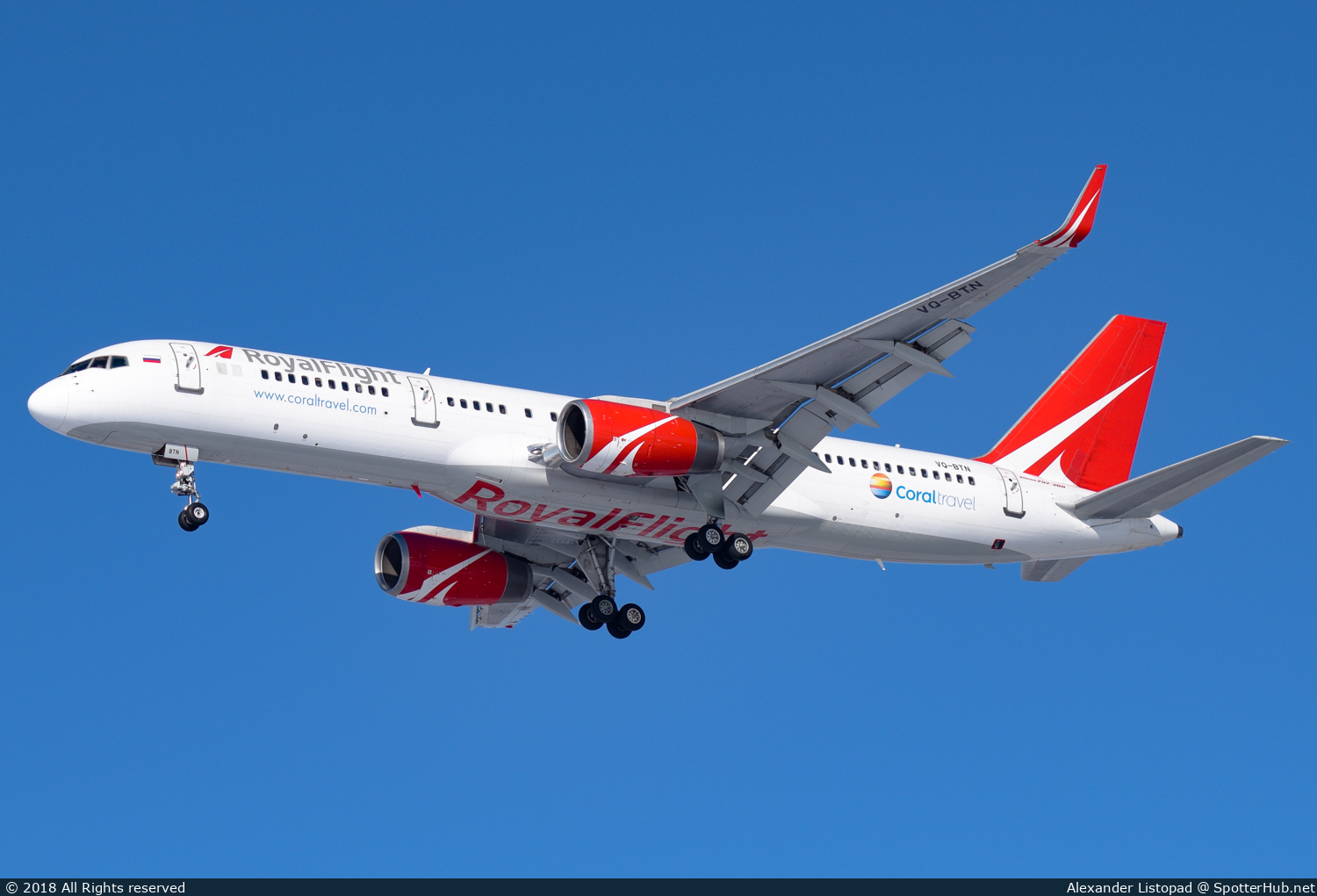 Photo of VQ-BTN - Boeing 757-256 operated by Royal Flight