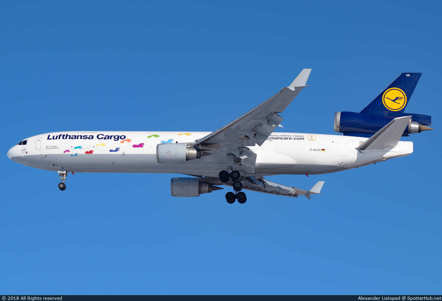 Photo of D-ALCH - McDonnell Douglas MD-11(F) operated by Lufthansa Cargo