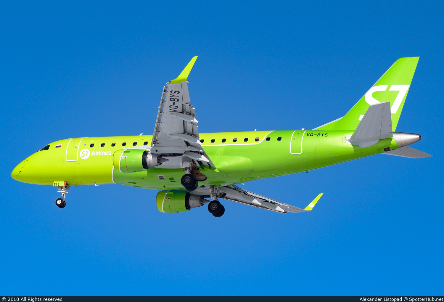 Photo of VQ-BYS - Embraer ERJ-170LR operated by S7 Airlines