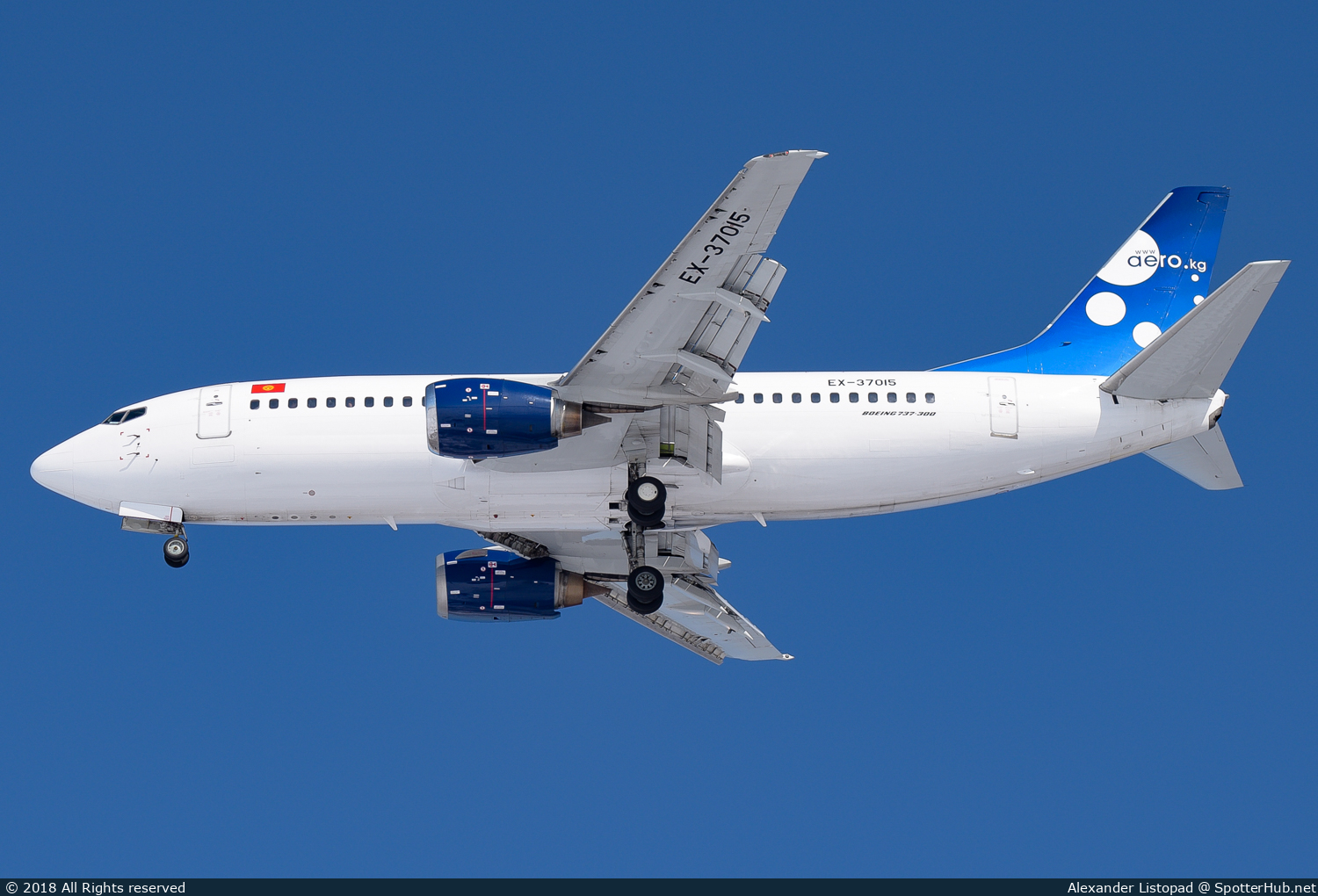 Photo of EX-37015 - Boeing 737-3K2 operated by Avia Traffic Company