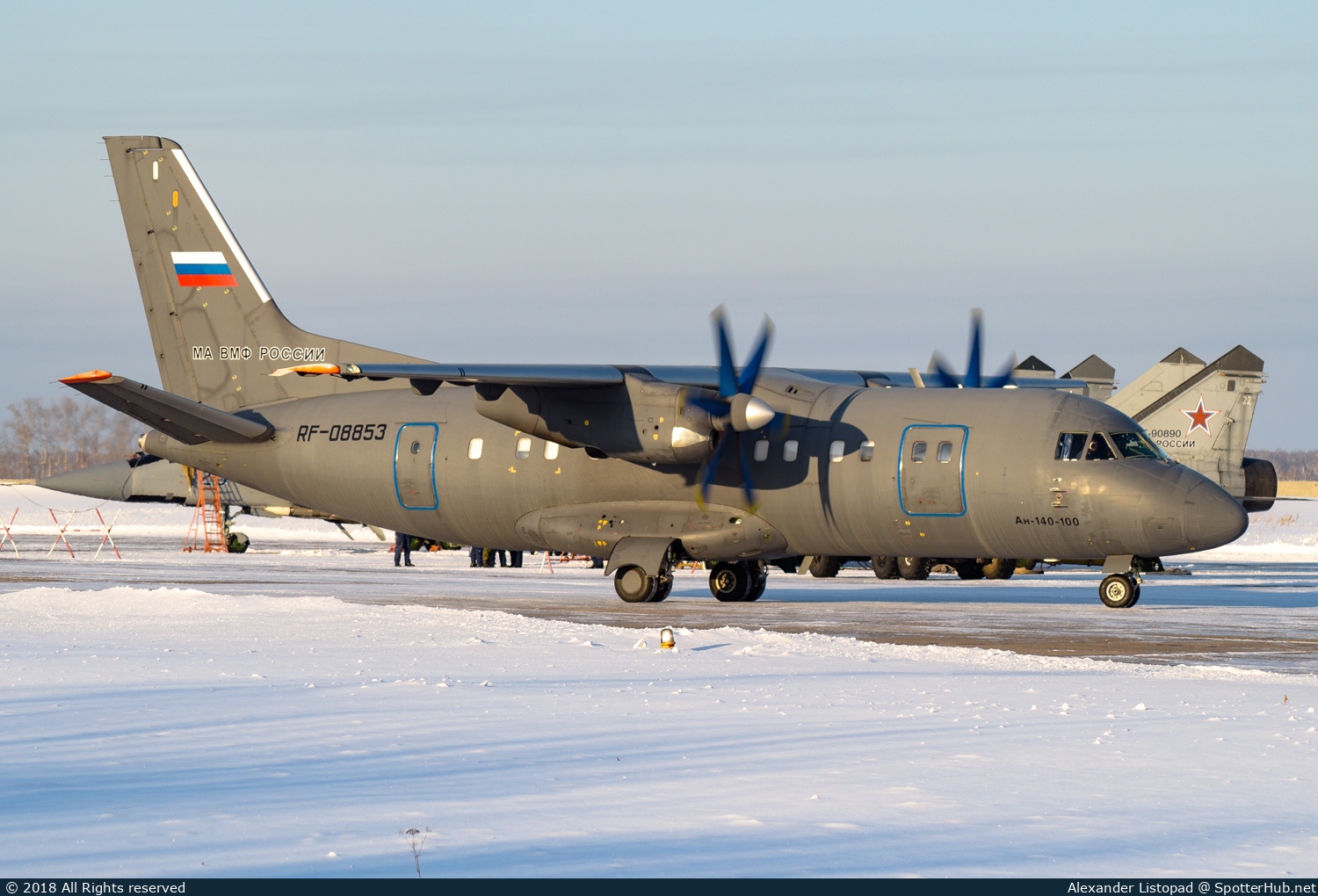 Photo of RF-08853 - Antonov An-140-100 operated by Russian Navy