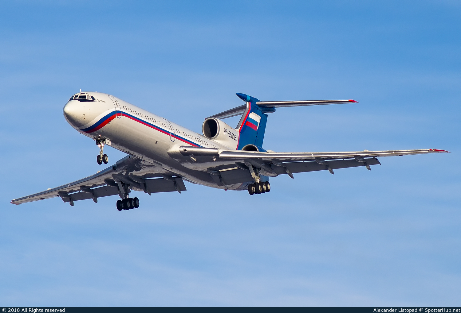 Photo of RF-85735 - Tupolev Tu-154M operated by Russian National Guard - Росгвардия