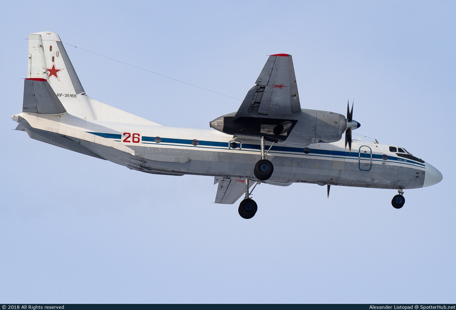 Photo of RF-36166 - Antonov An-26 operated by Russian Air Force