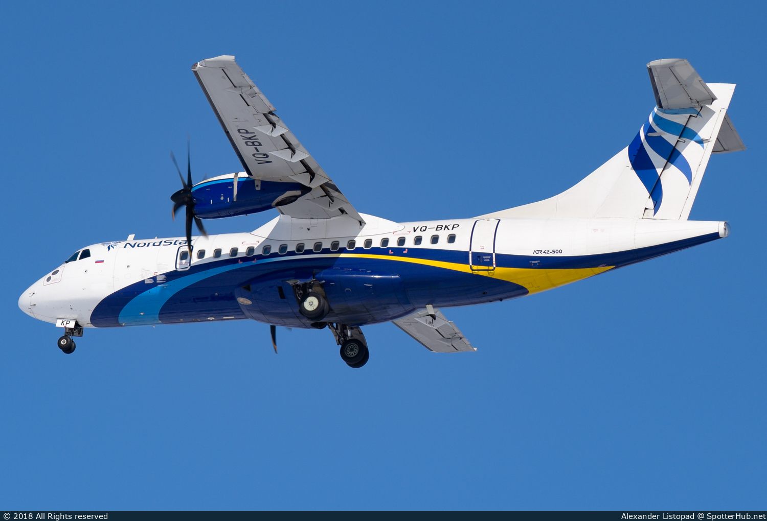 Photo of VQ-BKP - ATR 42-500 operated by NordStar