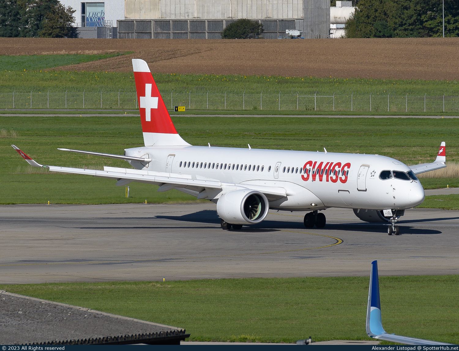 Photo of HB-JCL - Airbus A220-300 operated by Swiss International Air Lines
