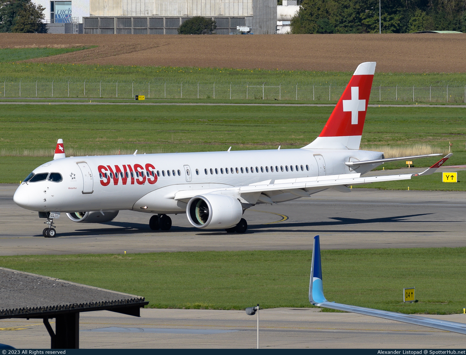 Photo of HB-JCL - Airbus A220-300 operated by Swiss International Air Lines