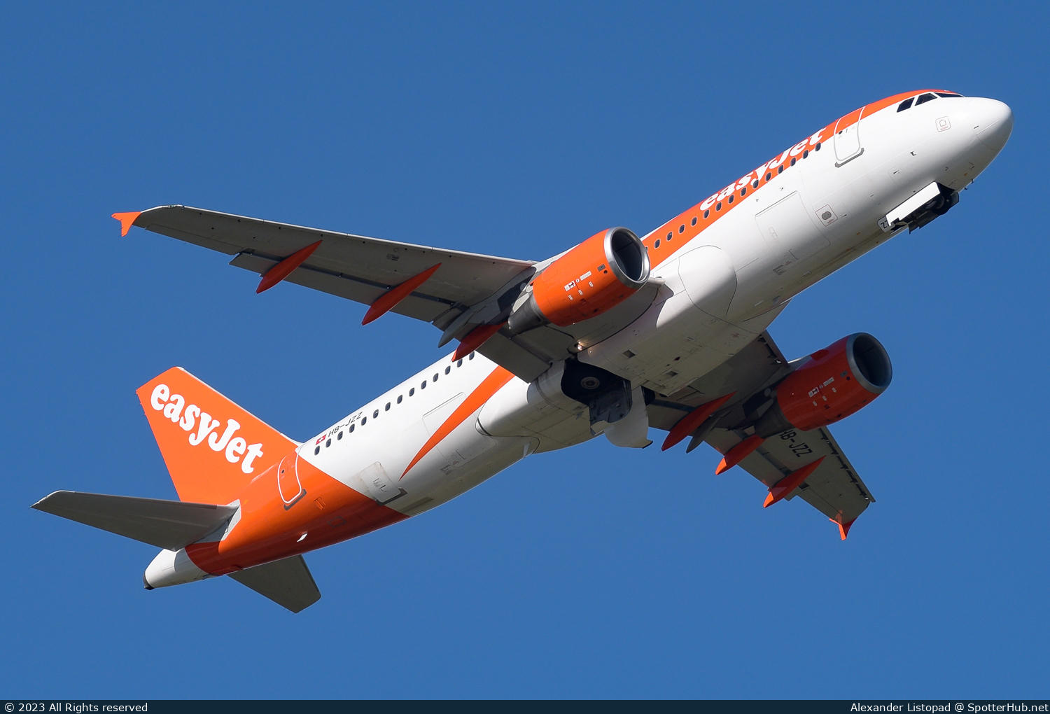 Photo of HB-JZZ - Airbus A320-214 operated by easyJet Switzerland
