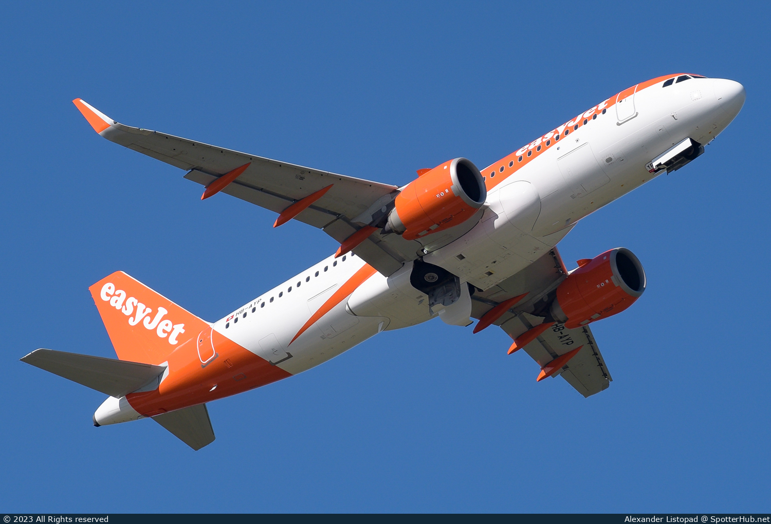 Photo of HB-AYP - Airbus A320-251N operated by easyJet Switzerland