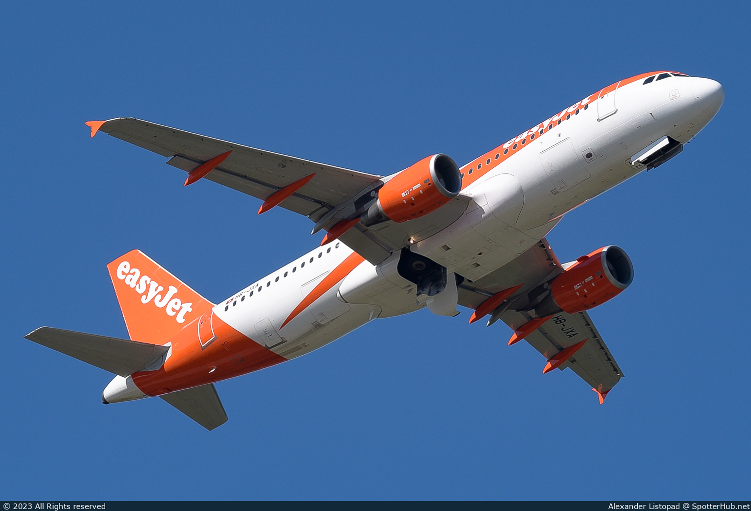 Photo of HB-JXA - Airbus A320-214 operated by easyJet Switzerland